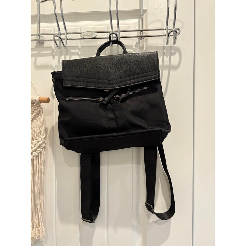 Botkier New York Black Mini Trigger Backpack Purse